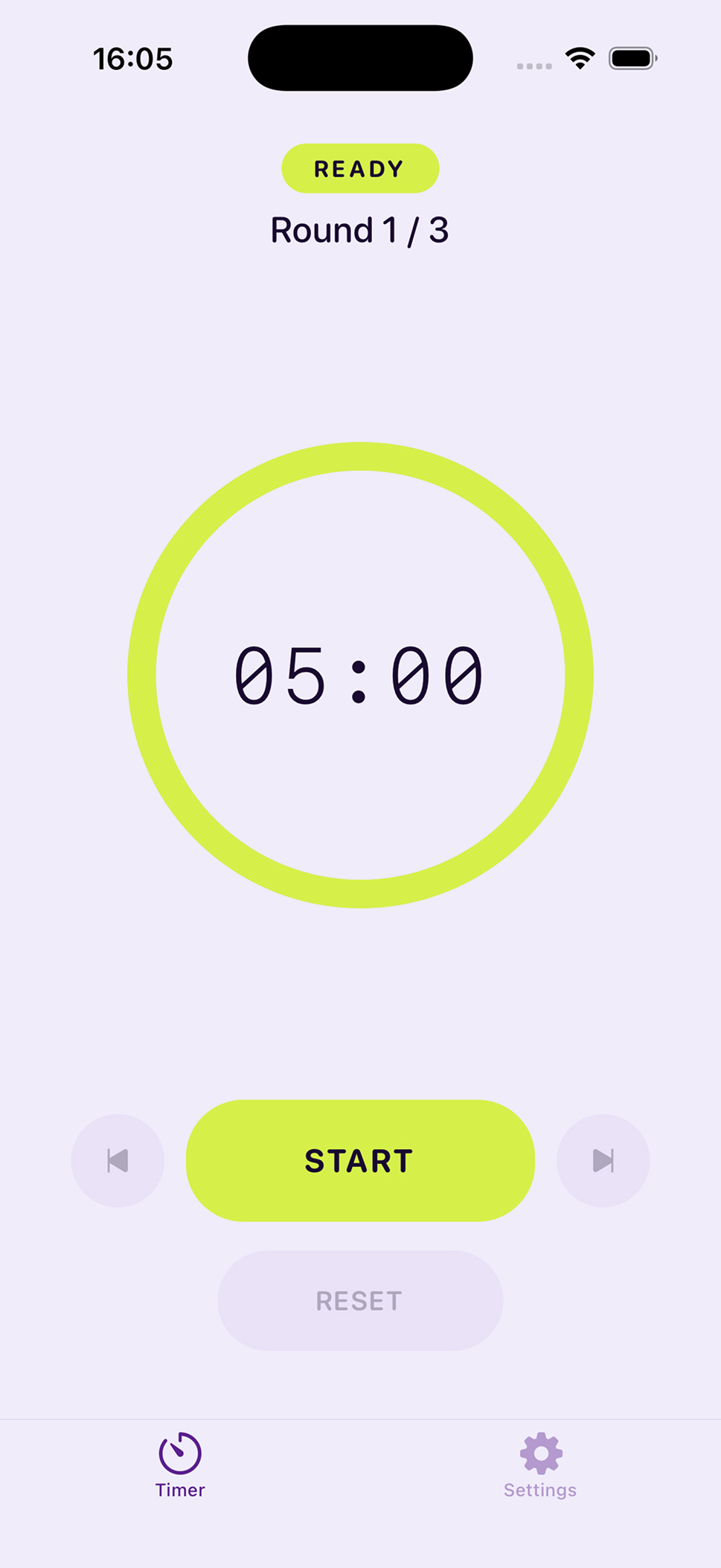 App screenshot